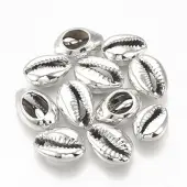 Electroplated Sea Shell Beads