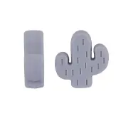 20Pcs Cactus Food Grade Eco-Friendly Silicone Focal Beads