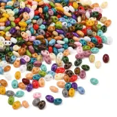 Opaque Colours Glass Seed Beads