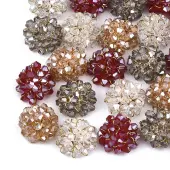 Glass Cluster Bead Cabochons