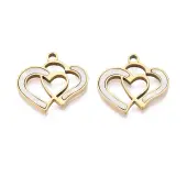 304 Stainless Steel Enamel Pendants