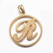 Ion Plating(IP) 304 Stainless Steel Pendants