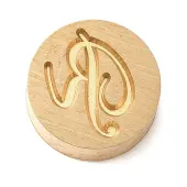 Golden Tone Brass Letter Stamps