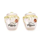 Brass Micro Pave Cubic Zirconia Pendants