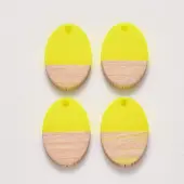 Resin & Wood Pendants