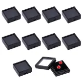 Acrylic Square Loose Diamond Box with Visible Window