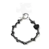 Glass & Iron Beads Mobile Straps