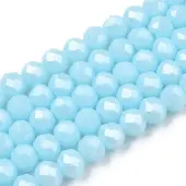 Electroplate Glass Beads Strands