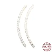 925 Sterling Silver Tube Beads