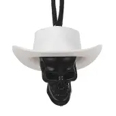 Halloween Skull Plastic Pendant Necklaces