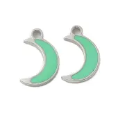 304 Stainless Steel Enamel Charms
