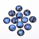 Flatback Glass Cabochons for DIY Projects