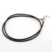 Waxed Cord Necklace Making