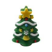 Christmas Theme Silicone Focal Beads