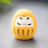 Porcelain Daruma Display Decoration