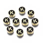 Alloy Enamel Beads