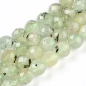 Natural Prehnite Beads Strands