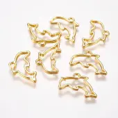 Alloy Open Back Bezel Pendants