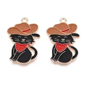 Alloy Enamel Pendants