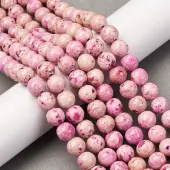 Natural Dyed Marble Beads Strands