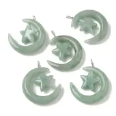 Natural Green Aventurine Pendants