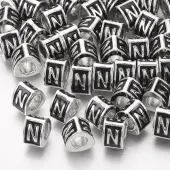 Alloy European Beads