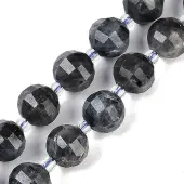 Natural Larvikite Beads Strands