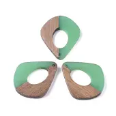 Resin & Wood Pendants