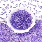 Spray Painted Glass Seed Beads