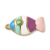 304 Stainless Steel Enamel Pendants