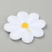 Daisy Flower Computerized Embroidery Cloth Iron on/Sew on Patches
