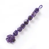 Natural Amethyst Car Hanging Decorations