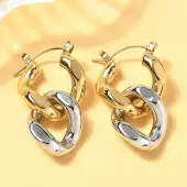 304 Stainless Steel Hoop Earrings
