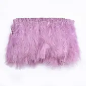 Turkey Feather Fringe Trimming