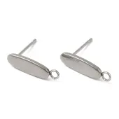 Non-Tarnish 304 Stainless Steel Stud Earring Findings