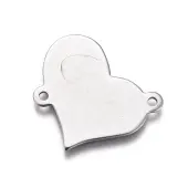 Tarnish Resistant 201 Stainless Steel Stamping Blank Tag Links connectors