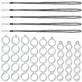 5Pcs Rubber Lanyard Straps