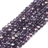 Electroplate Glass Beads Strands