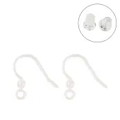 Hypoallergenic Bioceramics Zirconia Ceramic Earring Hooks
