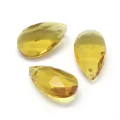 Faceted Glass Pendants