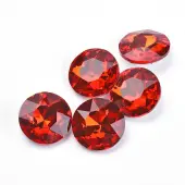 Pointed Back Glass Rhinestone Cabochons