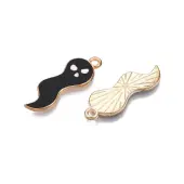 Halloween Theme Alloy Enamel Pendants
