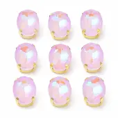 Mocha(MK) Oval Sew on Rhinestone