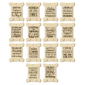 14Pcs 14 Style Plywood Thread Winding Boards