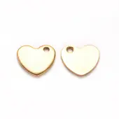 Ion Plating(IP) 304 Stainless Steel Stamping Blank Tag Charms