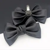 Leather Bowknot Shoe Decorations