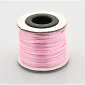 Macrame Rattail Chinese Knot Making Cords Round Nylon Braided String Threads
