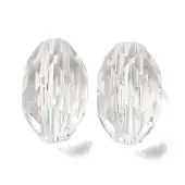 Transparent Acrylic European Beads