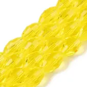 Transparent Glass Beads Strands