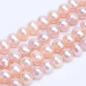Natural Cultured Freshwater Pearl Beads Strands